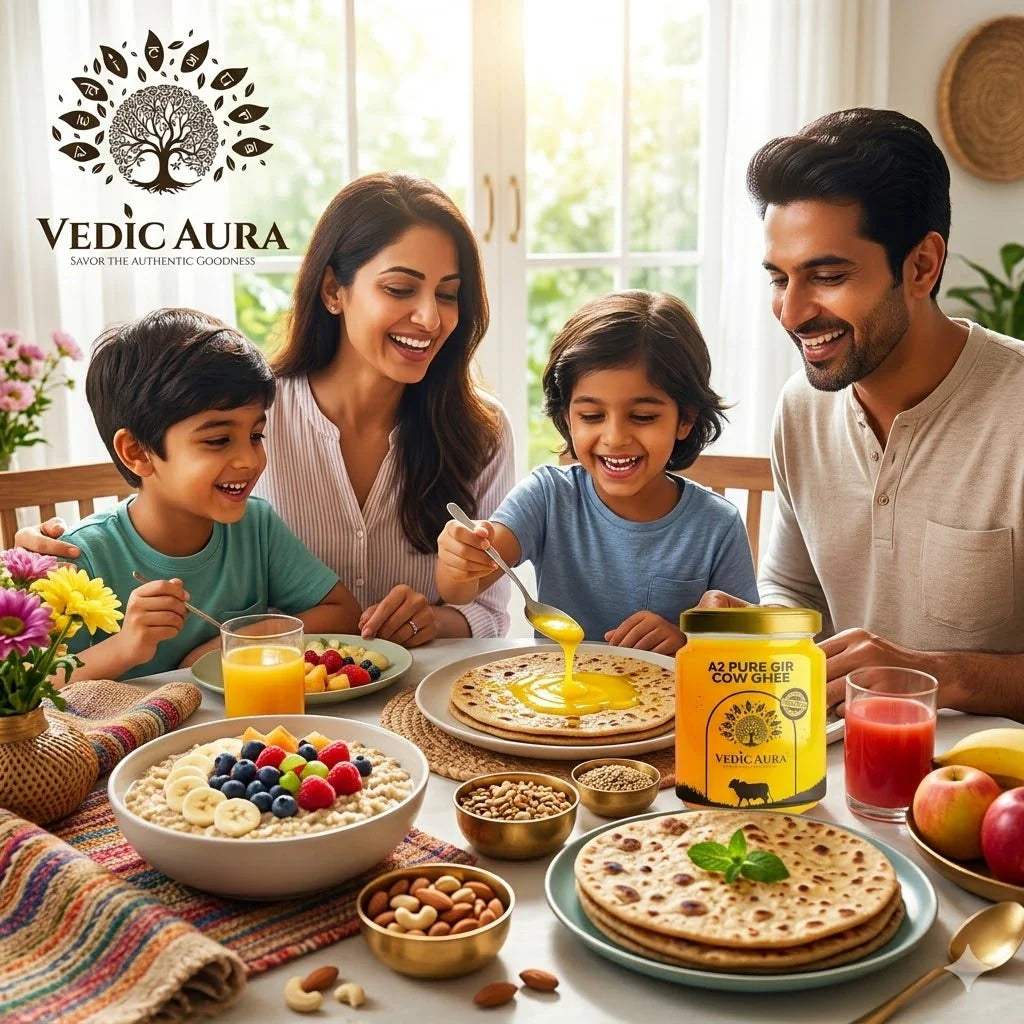 The Golden Fuel: Why A2 Gir Cow Ghee is the Ultimate Energy Source for Your Family